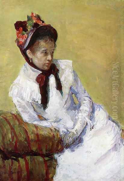 Portrait Of The Artist Oil Painting by Mary Cassatt