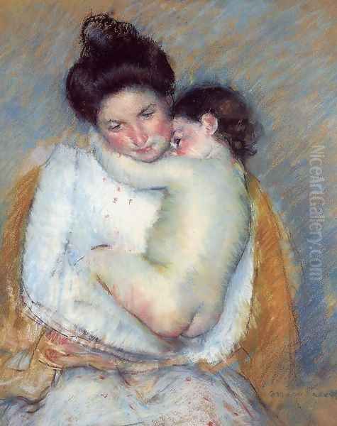 Mother and Child V Oil Painting by Mary Cassatt