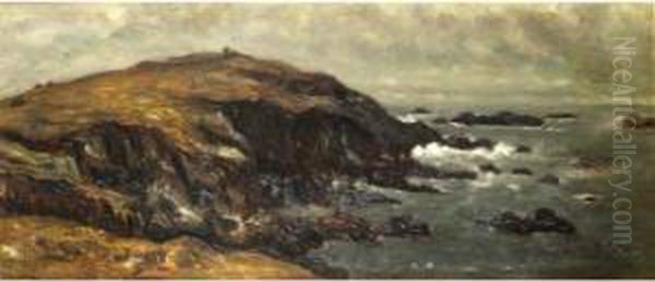 Ouessant Oil Painting by Henry D Estienne