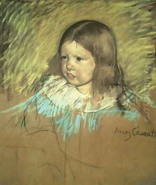 Margaret Milligan Sloan Oil Painting by Mary Cassatt