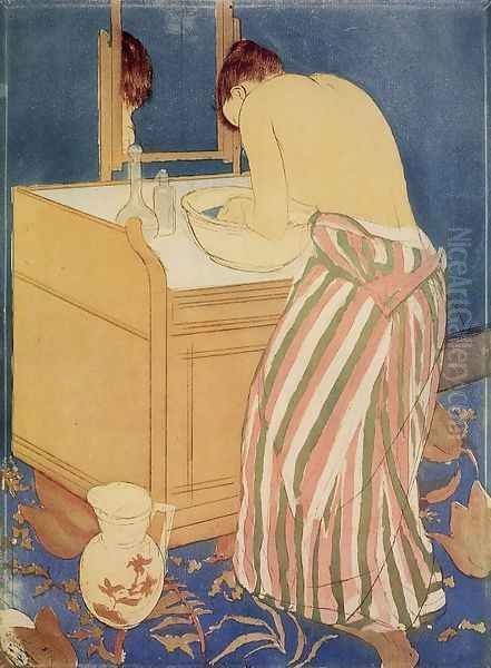 The Bath I Oil Painting by Mary Cassatt