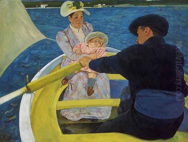 The Boating Party, 1893-94 Oil Painting by Mary Cassatt