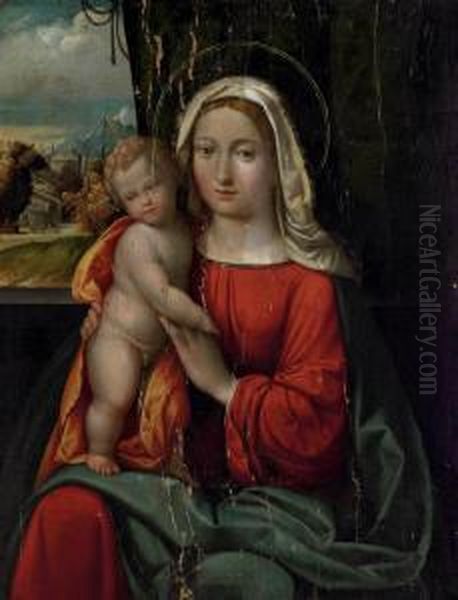 The Madonna And Child Oil Painting by Garofalo