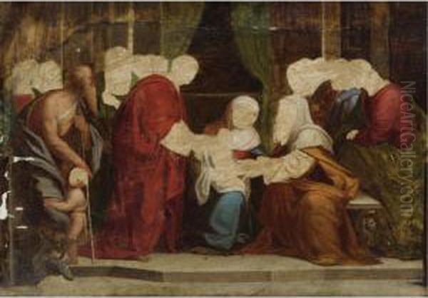 The Circumcision Oil Painting by Garofalo