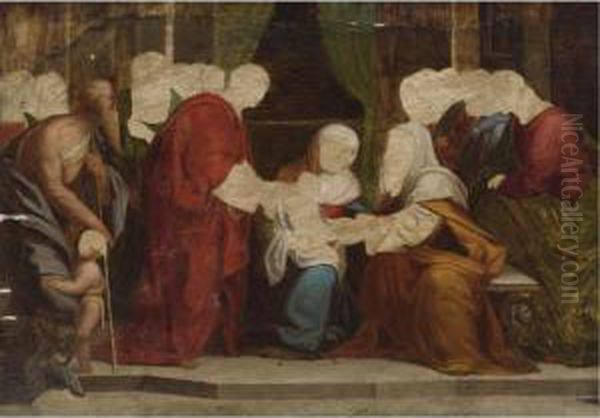 The Circumcision Oil Painting by Garofalo