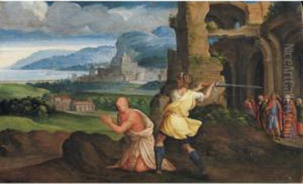 The Beheading Of St. Bartolomew Oil Painting by Garofalo