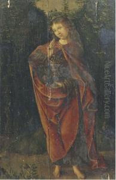 Saint John The Evangelist Oil Painting by Garofalo