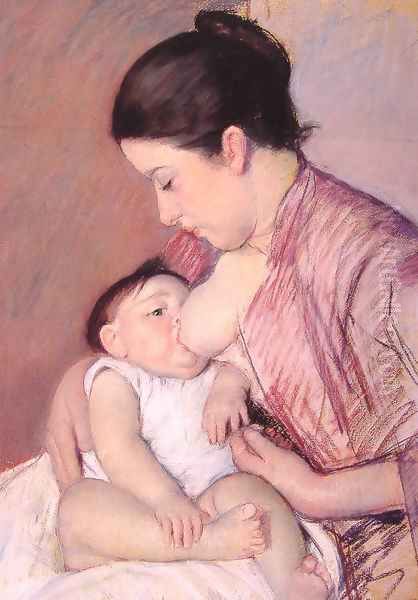 Maternite Oil Painting by Mary Cassatt