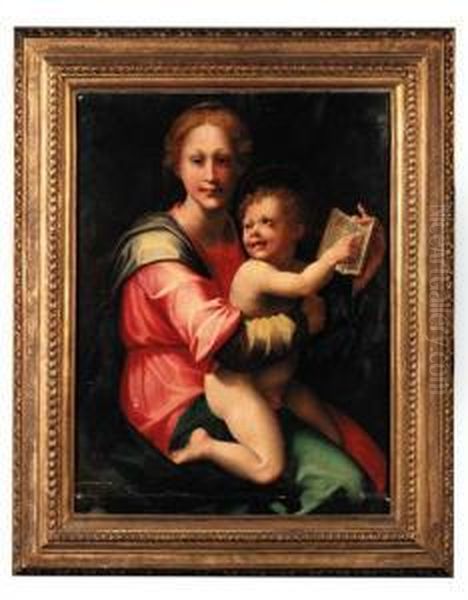 The Madonna And Child Oil Painting by (Jacopo Carucci) Pontormo