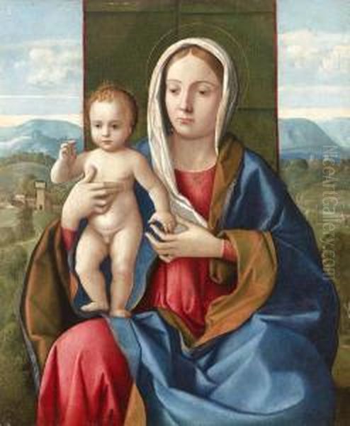 Santacroce, G. Oil Painting by Girolamo da Santacroce