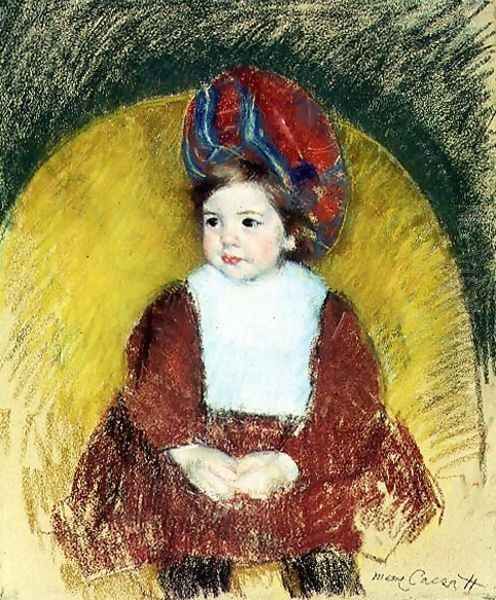 Margot, 19th century Oil Painting by Mary Cassatt