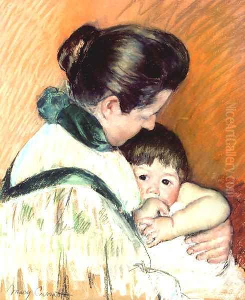 Mother and Child 3 Oil Painting by Mary Cassatt