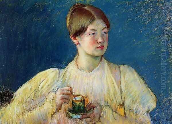 The Cup of Tea I Oil Painting by Mary Cassatt