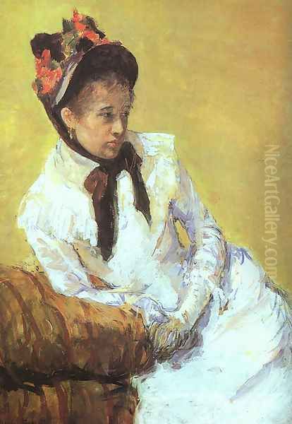 Self Portrait 2 Oil Painting by Mary Cassatt