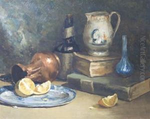 Still Life Oil Painting by Elliott Daingerfield