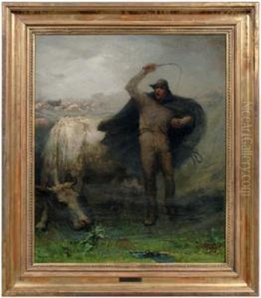 The Drover Oil Painting by Elliott Daingerfield