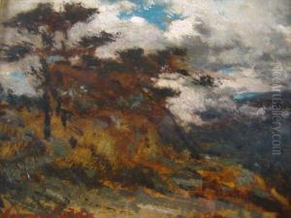 In The Mountains Oil Painting by Elliott Daingerfield