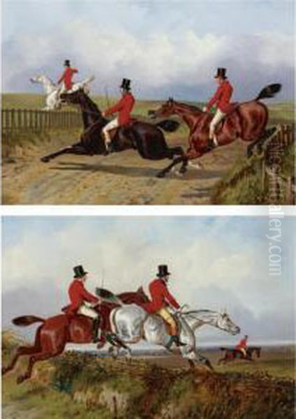 Clearing The Bank And Crossing The Road Oil Painting by John Dalby Of York