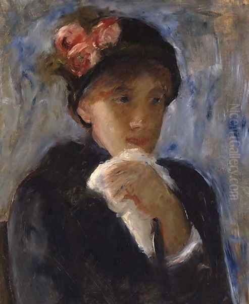 La femme au mouchoir Oil Painting by Mary Cassatt