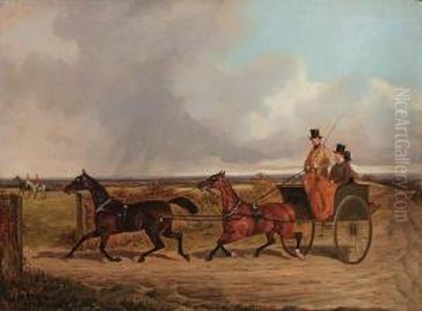 Going To The Meet Oil Painting by John Dalby Of York