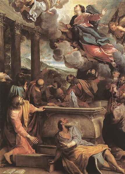 Assumption of the Virgin c. 1590 Oil Painting by Annibale Carracci