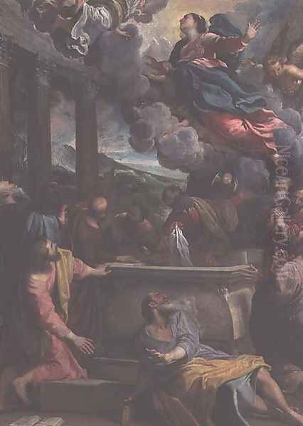 The Assumption of the Virgin, c.1590 Oil Painting by Annibale Carracci