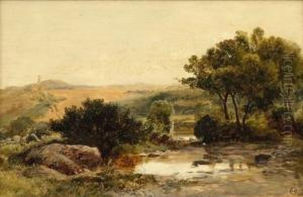 Near Dolgelley Oil Painting by Thomas Danby