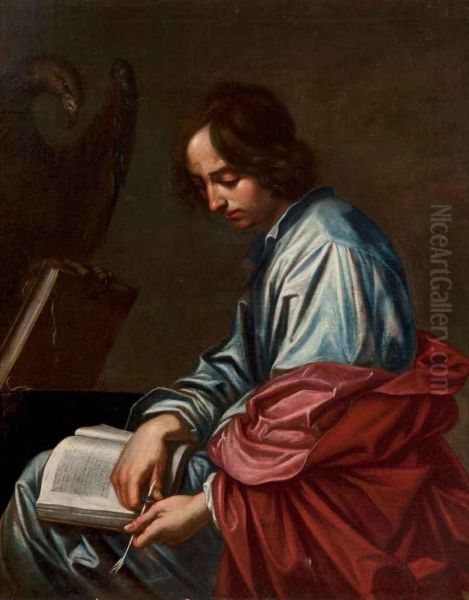 San Giovanni Evangelista Oil Painting by Cesare Dandini