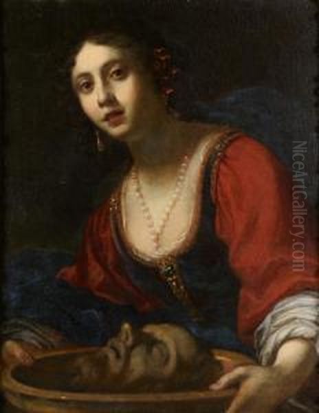 Salome Oil Painting by Cesare Dandini