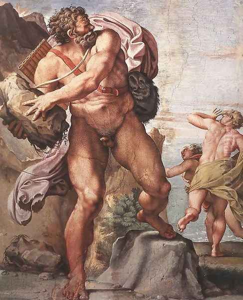 The Cyclops Polyphemus 2 Oil Painting by Annibale Carracci