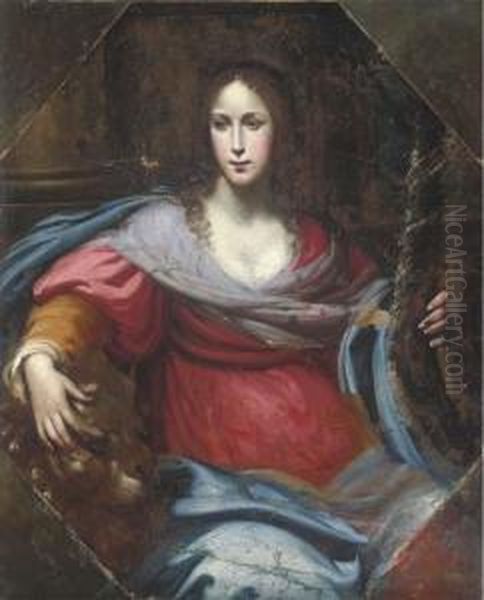 Saint Euphemia Oil Painting by Cesare Dandini