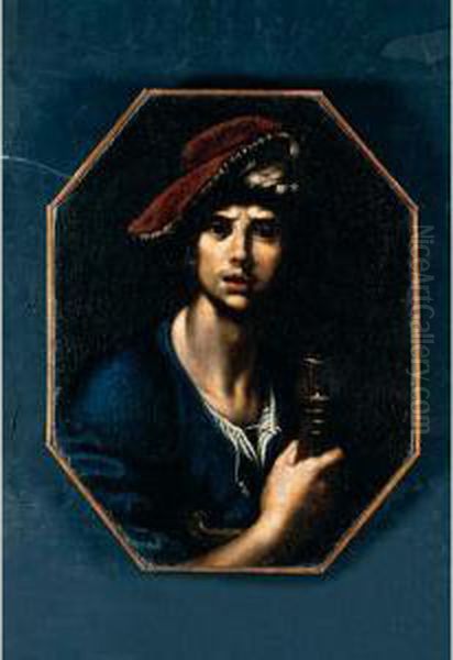 Davide (?) Oil Painting by Cesare Dandini