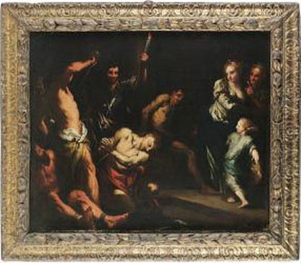 The Mocking Of Christ Oil Painting by Pietro Dandini