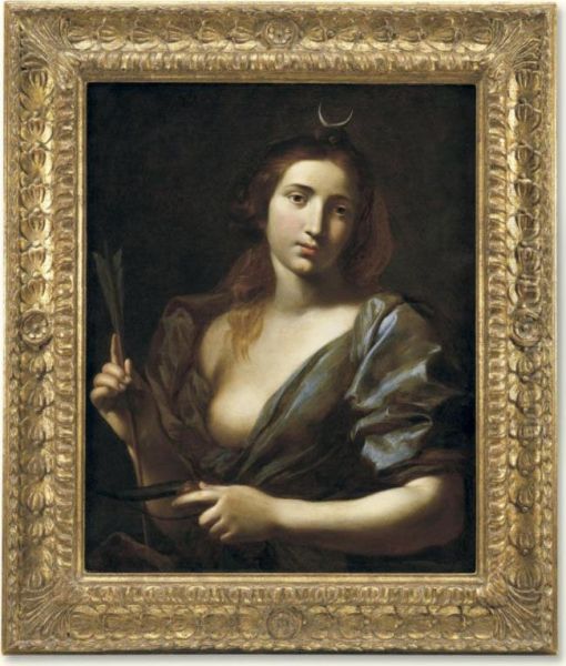 Diana Oil Painting by Vincenzo Dandini