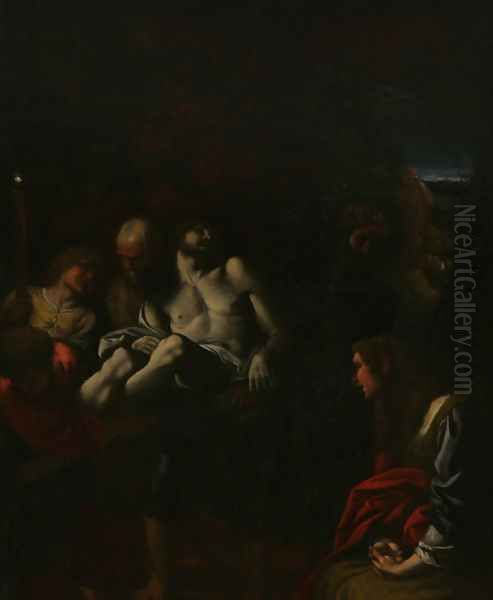 The Burial of Christ Oil Painting by Annibale Carracci