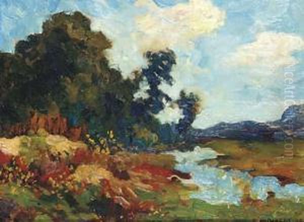 An Impression Of Summer Oil Painting by Charles Dankmeijer