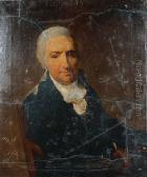 Portrait Of A Gentleman Oil Painting by Henri Pierre Danloux