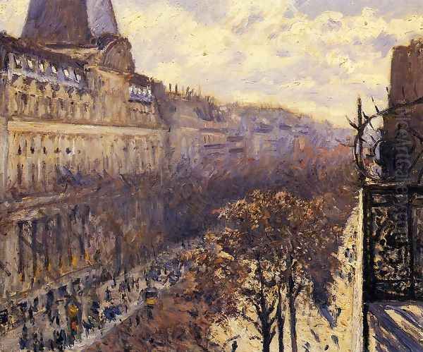 Boulevard Des Italiens Oil Painting by Gustave Caillebotte