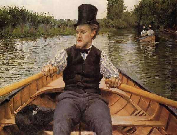 Boating Party Oil Painting by Gustave Caillebotte