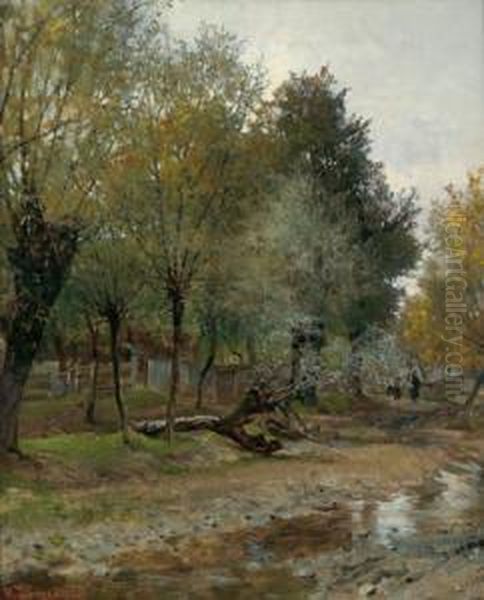 Nel Bosco Viennese Oil Painting by Hugo Darnaut