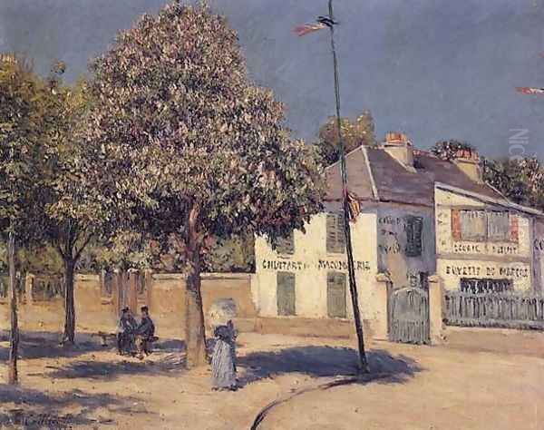 The Promenade At Argenteuil Oil Painting by Gustave Caillebotte