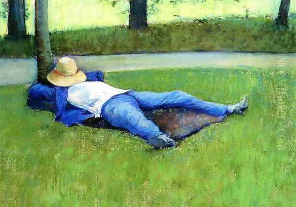 The Nap Oil Painting by Gustave Caillebotte