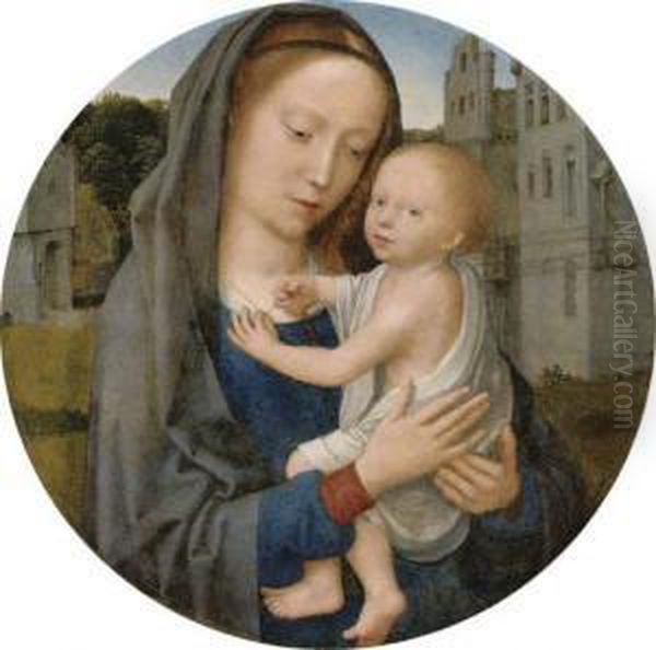 The Madonna And Child Oil Painting by Gerard David