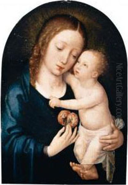 The Virgin And Child Oil Painting by Gerard David