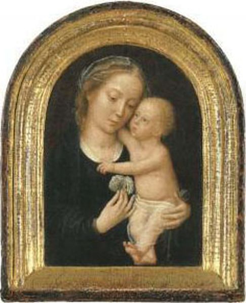 The Virgin And Child Oil Painting by Gerard David