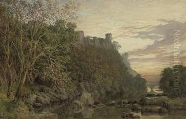 Barnard Castle Oil Painting by Charles Grant Davidson