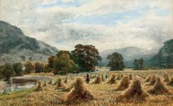 The Cornfield Oil Painting by Charles Grant Davidson