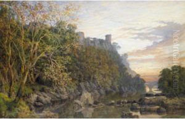 Barnard Castle Oil Painting by Charles Grant Davidson