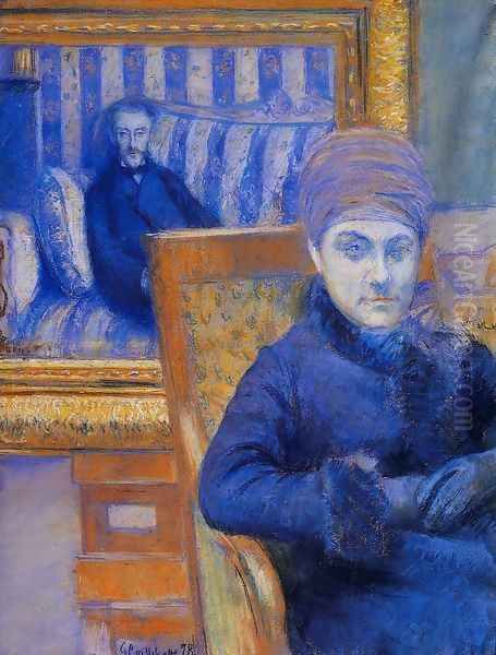 Portrait Of Madame X Oil Painting by Gustave Caillebotte