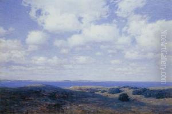 Summer Clouds Oil Painting by Charles Harold Davis